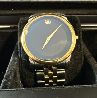 Qol saatları: Yeni, Qol saatı, Movado, rəng - Qızılı — 9