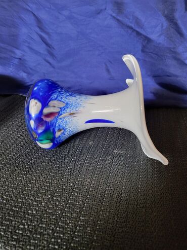 Kuhinjski setovi: Murano nov komplet za na sto,rucni rad iz 70ih. Set tanjir za — 17