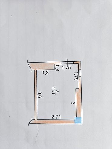 Продажа квартир: 1 комната, 12 м², 12 этаж, Косметический ремонт — 4