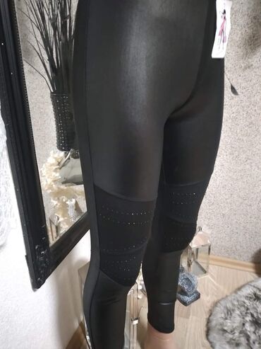 Helanke, biciklistički šortsevi: HELANKE kao eko koža meke i elastične. Univerzalna velicina Cena 950 — 11