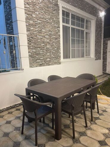 Bağ, çöl masa və oturacaq dəstləri: Yeni, Dördbucaq masa, 6 stul, Açılan, Stullar ilə, Plastik, Türkiyə -da lalafo.az — 3 Bağ, çöl masa və oturacaq dəstləri: Yeni, Dördbucaq masa, 6 stul, Açılan, Stullar ilə, Plastik, Türkiyə — 3