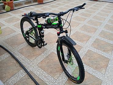 Dağ velosipedləri: Panther dağ velosipedi - Geniş profilli 26" təkərlər, iri protektor – — 3