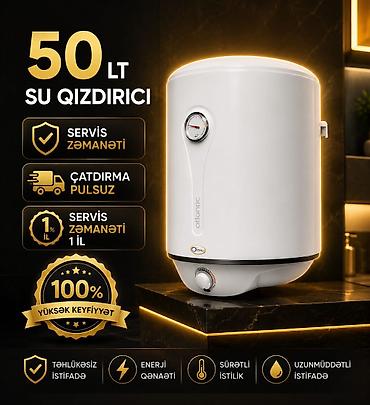 Məişət texnikası: Ariston 50 l, Yeni, Kredit yoxdur, Pulsuz çatdırılma, Rayonlara çatdırılma — 1