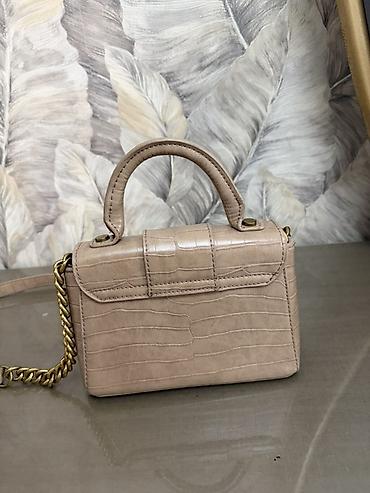 Çantalar: Zara qadın çantası - Model: mini top-handle çanta, çiyin zəncirli - — 2