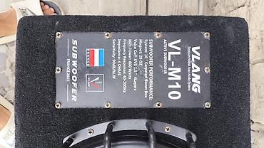 210 вампер: Активный сабвуфер VLANG VL-M10 (10") Характеристики: - Тип: активный — 2