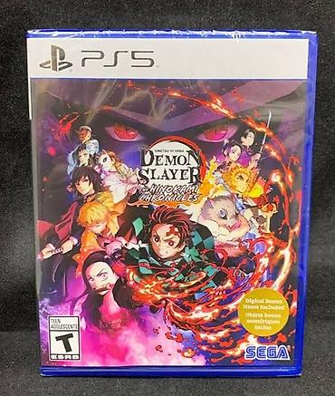 demon slayer: PS5 üçün oyun diski: Demon Slayer - Kimetsu no Yaiba: The Hinokami — 1