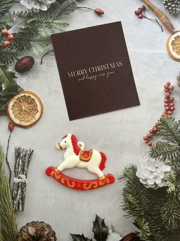 Yeni il oyuncaqları və bəzəkləri: Yeni il və Milad üçün dekorativ asılqan fiqurlar dəsti - Mövzu: Milad — 8