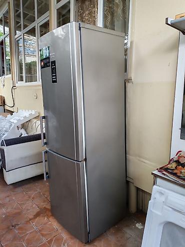 ariston işlenmiş: İşlənmiş 2 qapılı Hotpoint Ariston Soyuducu Satılır, rəng - Gümüşü — 2