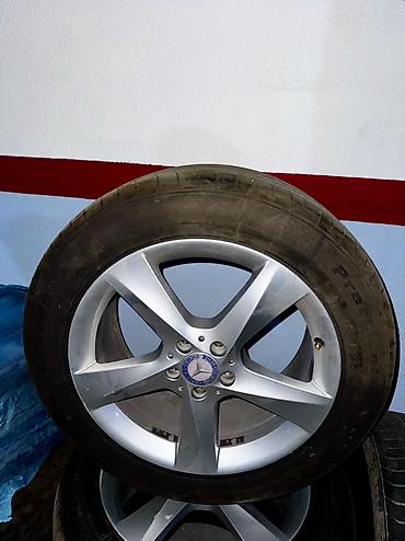 bmw diski type 0: 4 ədəd 19 luq Mercedes diskləri. Ml yeni kuzadan çıxıb. Təkərlər yeni — 1
