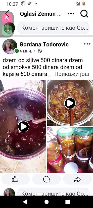 Domaći džemovi – kuvani na tihoj vatri od zrelog voća, bez veštačkih na lalafo.rs Domaći džemovi – kuvani na tihoj vatri od zrelog voća, bez veštačkih