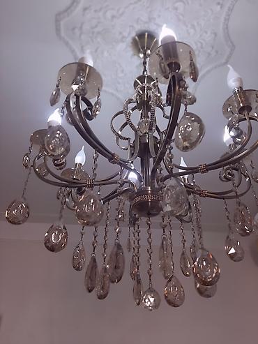 Çılçıraq, 8 lampa, Metal