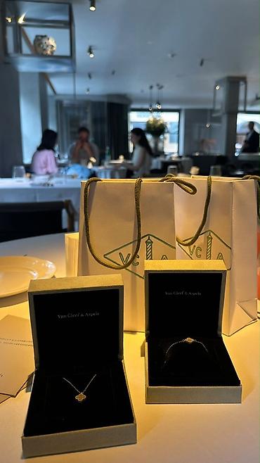 van cleef серьги: Кулон и браслет Van Cleef & Arpels, коллекция Alhambra. - Дизайн — 5