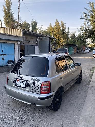 ас машина: Nissan March: 2000 г., 1 л, Автомат, Бензин, Хэтчбэк — 8