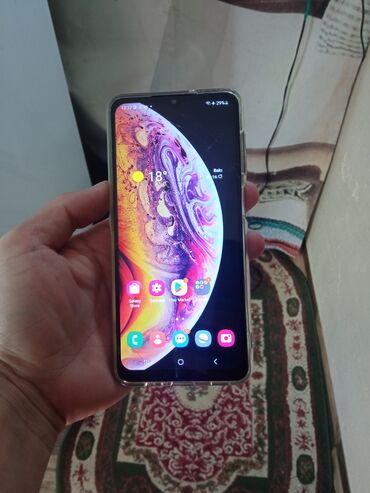Samsung: Samsung Galaxy A12, 64 GB, rəng - Boz, Barmaq izi