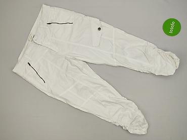 czarne cargo pull and bear: Spodnie 3/4 damskie, rozmiar XL — 2