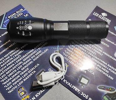 audio: ZOOM LED BATERIJSKA LAMPA I POWER BANK PUNJIVA 10W | Nova — 1
