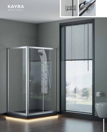 Duş poddonları: Duş kabinələr ara bölmələr özəl sifarişlə hazırlanır rəng və ölçü -da lalafo.az — 22 Duş poddonları: Duş kabinələr ara bölmələr özəl sifarişlə hazırlanır rəng və ölçü — 22