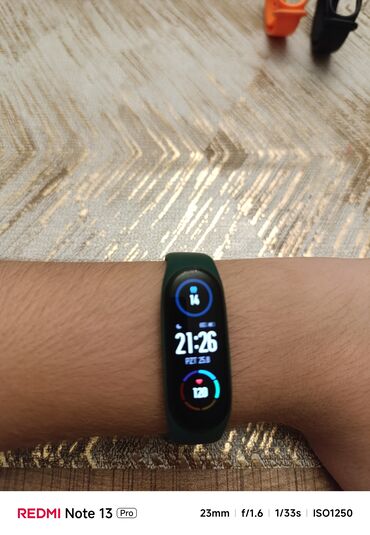 Смарт браслеты, Xiaomi, Bluetooth, цвет - Зеленый