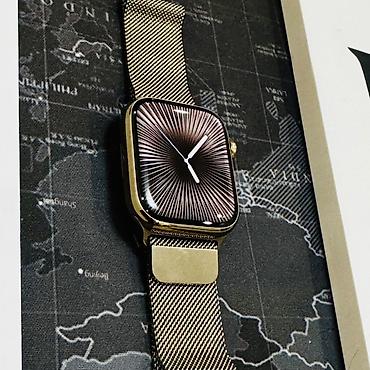 Apple Watch: Apple Watch Series 8 45mm GPS + Cellular Gold Stainless Steel Продаю — 7