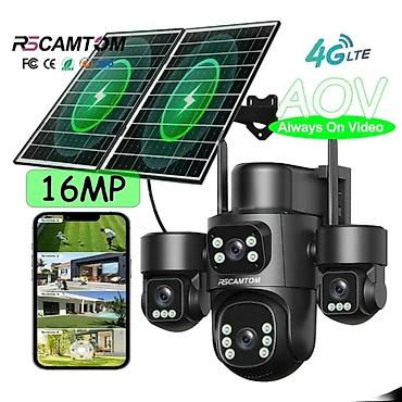 video registor: RSCAMTOM günəş panelli 4G LTE təhlükəsizlik kamerası – AOV (Always On — 1