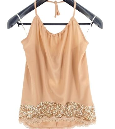 new yorker crop topovi: M (EU 38), color - Beige