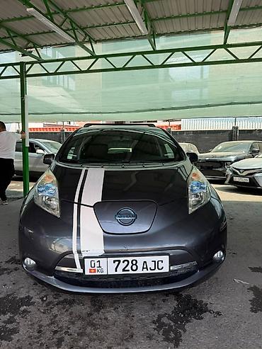 на крышу авто: Nissan Leaf: 2013 г., Электромобиль, Хэтчбэк — 4