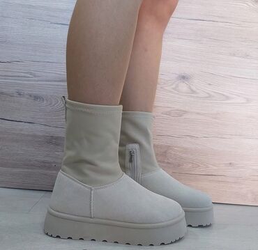 wolmaks zenska obuca: Ugg boots, color - Beige