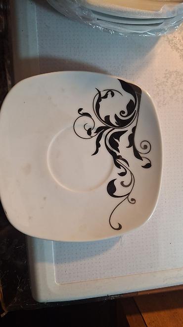 xrom caydan: Çay dəsti, rəng - Ağ, Farfor, Schafer, Türkiyə — 1
