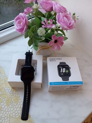 redmi 8 ikinci el: Смарт часы, Honor, Сенсорный экран, цвет - Черный