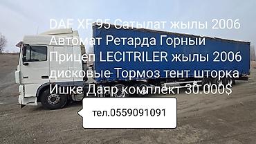 Тягачи: Тягач, DAF, 2006 г., Тентованный — 4