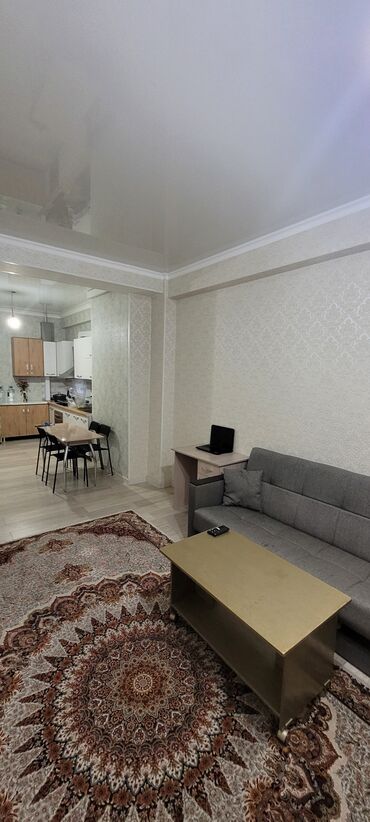 снять квартиру в частном секторе: 2 бөлмө, 70 кв. м, Элитка, 4 кабат, Евроремонт