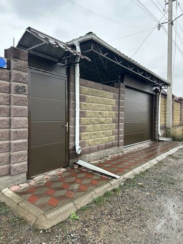 Откатные ворота: Откатные ворота с калиткой и навесом - Тип: откатная конструкция на at lalafo.kg — 6 Откатные ворота: Откатные ворота с калиткой и навесом - Тип: откатная конструкция на — 6
