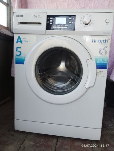 продажа стиральных машин бу в джалалабаде: Стиральная машина Beko, Б/у, Автомат, До 5 кг