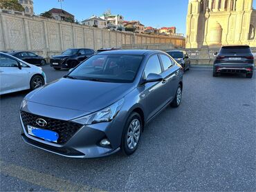 Hyundai: Hyundai Accent sedan - Kuzov: 4 qapılı sedan, tünd boz rəng - — 7