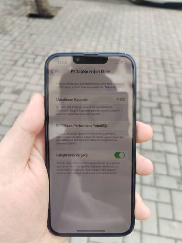 Apple iPhone: IPhone 14, 128 GB, Black Titanium, Face ID, Simsiz şarj, Sənədlərlə — 5