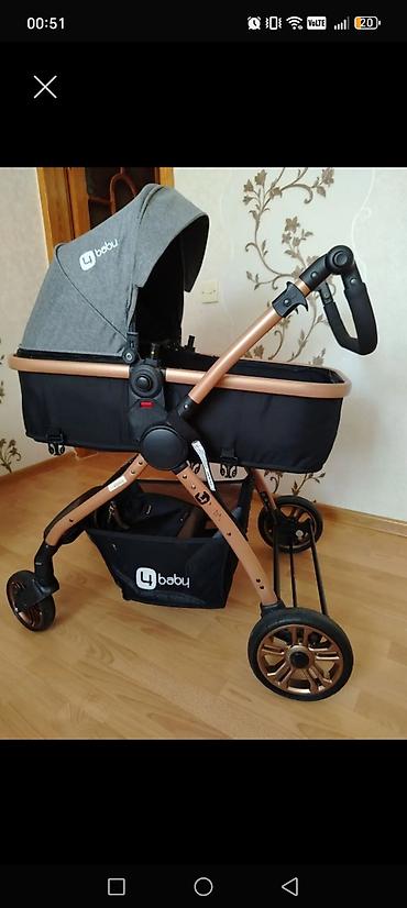 usaq ucun type 0: 4baby uşaq arabası – city tipli universal model, Təcili satılır, çox — 1
