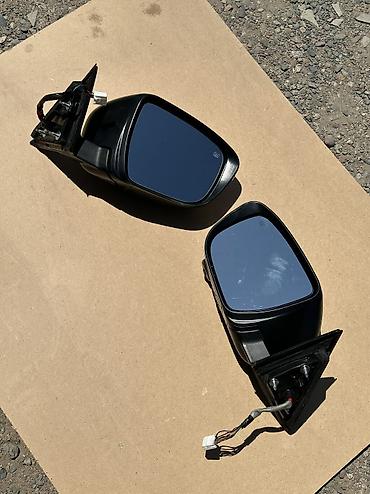 shadow line: Боковое правое Зеркало Nissan Б/у, Оригинал — 4