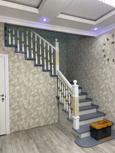 Деревянные лестницы: Лестница,жасайбыз, фанера,шпон,соснадан — 5