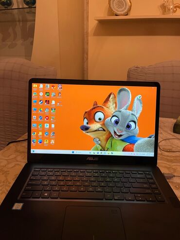 ucuz netbook: İşlənmiş ASUS Zenbook, 15.6 ", Intel Core i7, 512 GB, Ünvandan götürmə