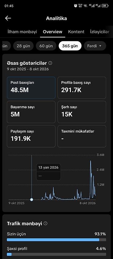 hp printer skaner: TikTok hesabı satılır – kontent nişası: kino/səhnə kadrlarından — 2