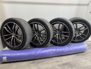 r18 разноширокие: Дөңгөлөктөр монтажда 235 / 50 / R 18, Жай, Колдонулган, Комплект, Жеңил унаалар, Куйма, тешиктери - 5