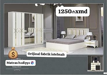 korka kamot: İkinəfərlik çarpayı, Komod, Yeni — 1