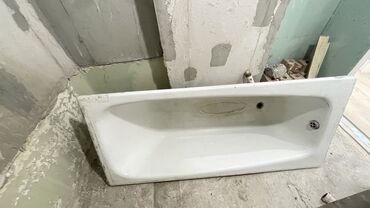 реставрация чугунных ванн акрилом: Ванна Овальная, Чугун, Б/у
