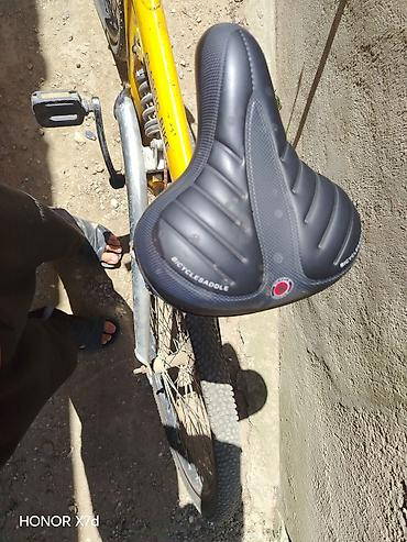 velisoped: Şəhər tipli velosiped – sarı rəngli “CLASSIC BIKE” gövdə - Çərçivə — 1