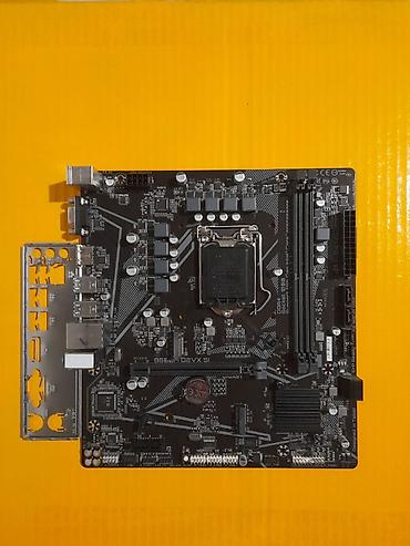 Техника и электроника: Материнская плата для ПК, Б/у, Gigabyte, LGA1200, Micro-ATX — 10