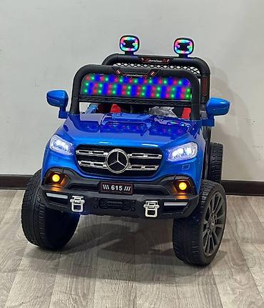 qiz ucun masinlar: Yeni gələn mercedes uşaq avtomobili 4 motor 4x4 1 yaşdan 6 yaşa qədər — 2