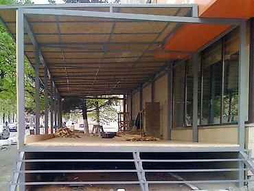 Сварка: Терраса терраса перила для лестниц дома балконов, изготовление перил — 3