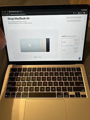macbook baku: Apple MacBook M4-dür. 16/256 Amerikadan özüm almışam. Çox az — 4