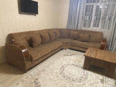avanqard divan modelleri: Угловой диван, Б/у, Раскладной, С подъемным механизмом, Ткань, Нет доставки