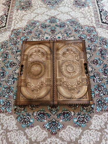 Nərdlər: Nərd Nerd Nərd Nerd Qoz ağacından hazırlanmış əl işi olan diplomat — 8